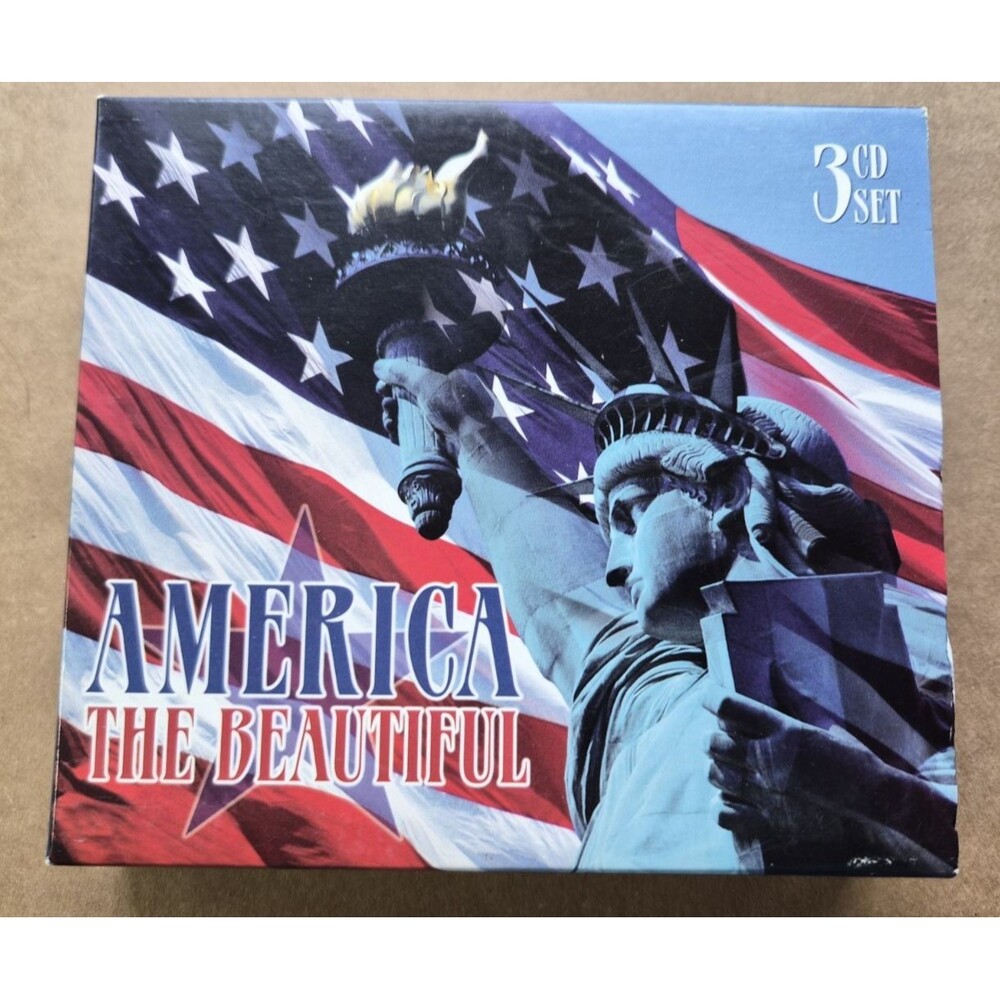 America The Beautiful Patriotic 3 CD Boxed Set Various Artists Tested Works